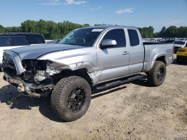 5TFSZ5AN9HX080973 - 2017 TOYOTA TACOMA ACCESS CAB ვერცხლისფერი ფოტო 1
