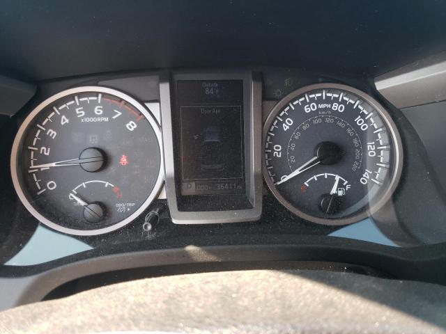 5TFSZ5AN9HX080973 - 2017 TOYOTA TACOMA ACCESS CAB ვერცხლისფერი ფოტო 9