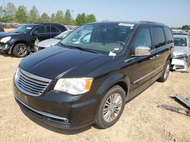 2C4RC1CG4DR715906 - 2013 CHRYSLER TOWN & COU TOURING L BLACK photo 1