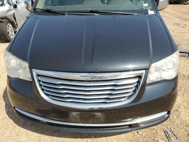 2C4RC1CG4DR715906 - 2013 CHRYSLER TOWN & COU TOURING L BLACK photo 12