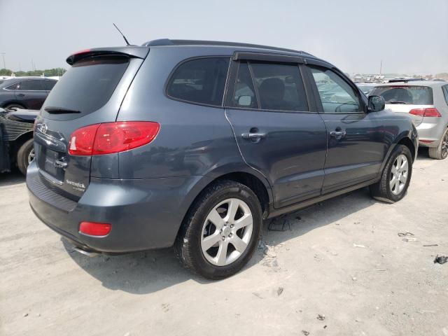 5NMSH73E48H129940 - 2008 HYUNDAI SANTA FE SE BLUE photo 3