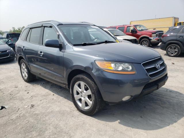 5NMSH73E48H129940 - 2008 HYUNDAI SANTA FE SE BLUE photo 4