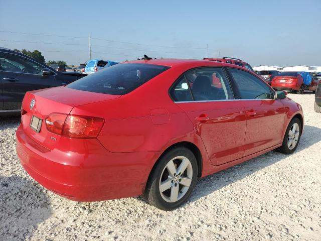 3VWLL7AJXEM273694 - 2014 VOLKSWAGEN JETTA TDI RED photo 3