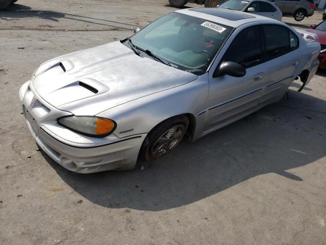 1G2NV52E23C191702 - 2003 PONTIAC GRAND AM GT1 SILVER photo 1