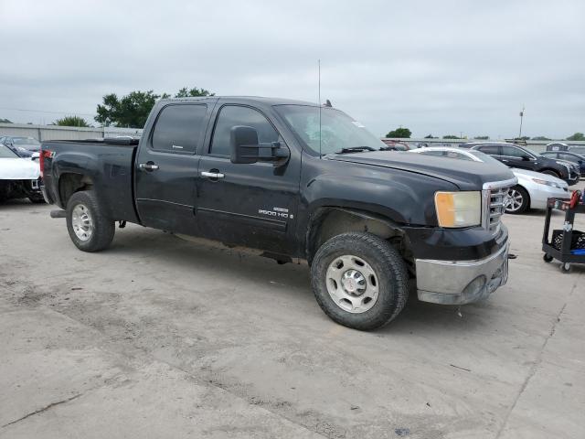 1GTHK636X9F187743 - 2009 GMC SIERRA K2500 SLT BLACK photo 4