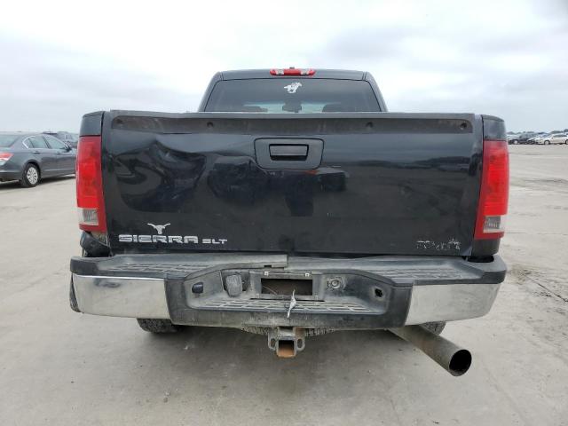 1GTHK636X9F187743 - 2009 GMC SIERRA K2500 SLT BLACK photo 6