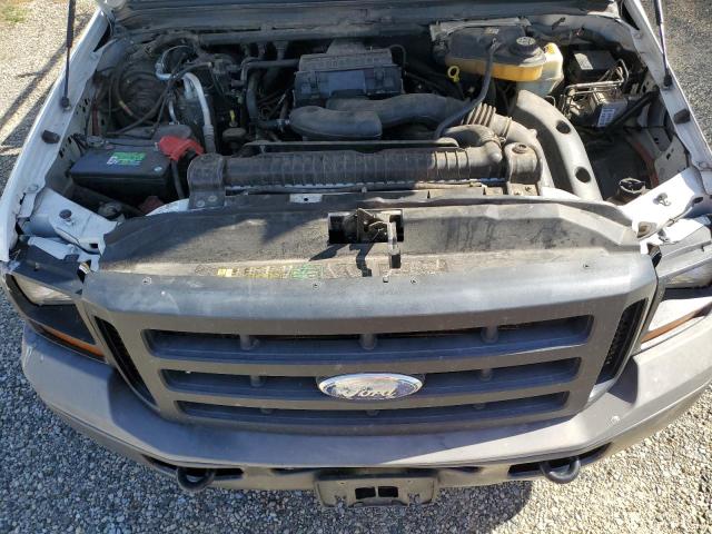 1FDNF20586EA61745 - 2006 FORD F250 SUPER DUTY WHITE photo 12