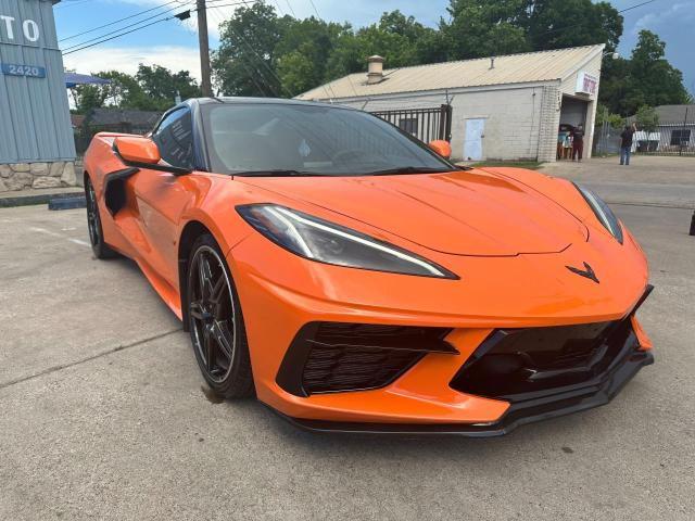 1G1YA3D46N5111377 - 2022 CHEVROLET CORVETTE STINGRAY 1LT ORANGE photo 1