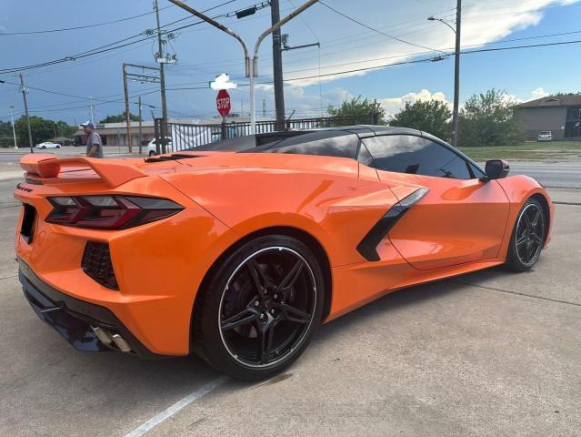 1G1YA3D46N5111377 - 2022 CHEVROLET CORVETTE STINGRAY 1LT ORANGE photo 4