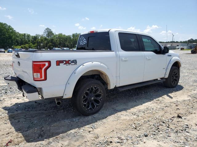 1FTEW1EG9FKE09191 - 2015 FORD F150 SUPERCREW WHITE photo 3