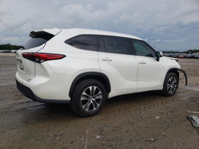 5TDGZRAH5MS519920 - 2021 TOYOTA HIGHLANDER XLE Ağ foto 3
