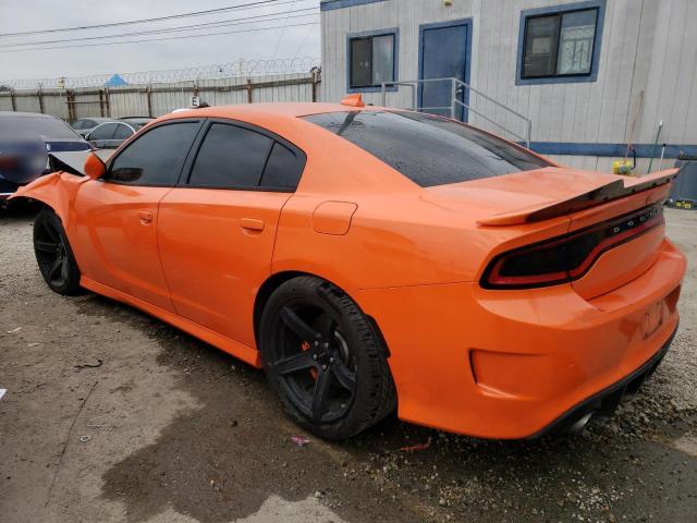 2C3CDXEJ1JH114702 - 2018 DODGE CHARGER SRT 392 ORANGE photo 2