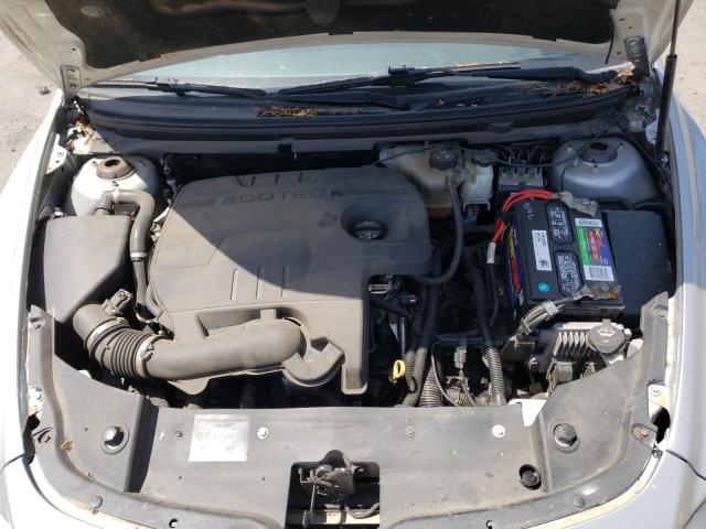 1G1ZC5EB1AF323907 - 2010 CHEVROLET MALIBU 1LT SILVER photo 11