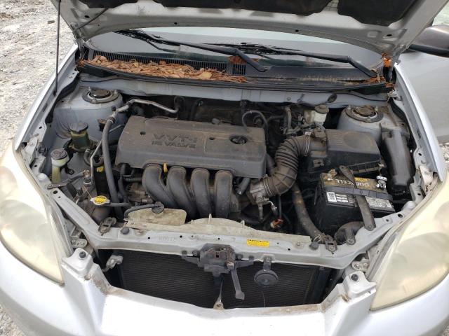 2T1KR32E17C675607 - 2007 TOYOTA COROLLA MA XR SILVER photo 11