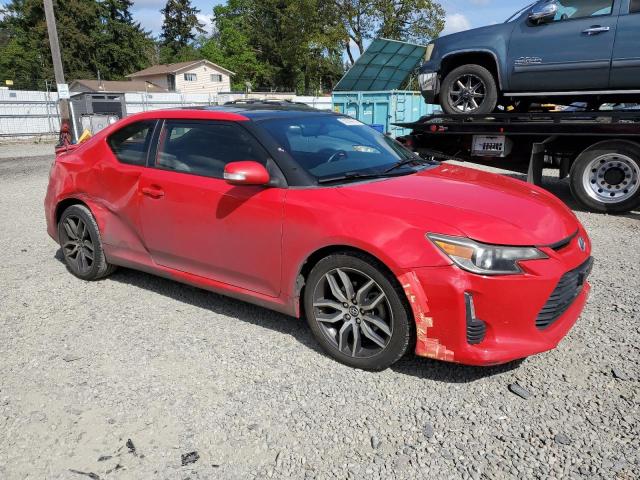 JTKJF5C79E3077490 - 2014 TOYOTA SCION TC 红色 照片 4