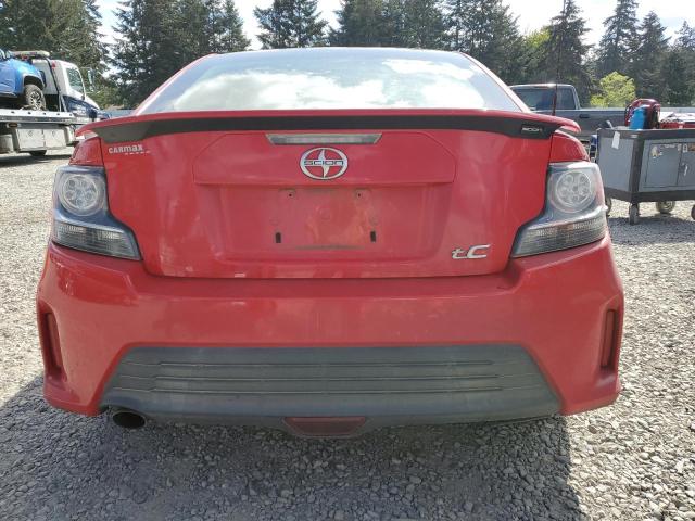 JTKJF5C79E3077490 - 2014 TOYOTA SCION TC 红色 照片 6