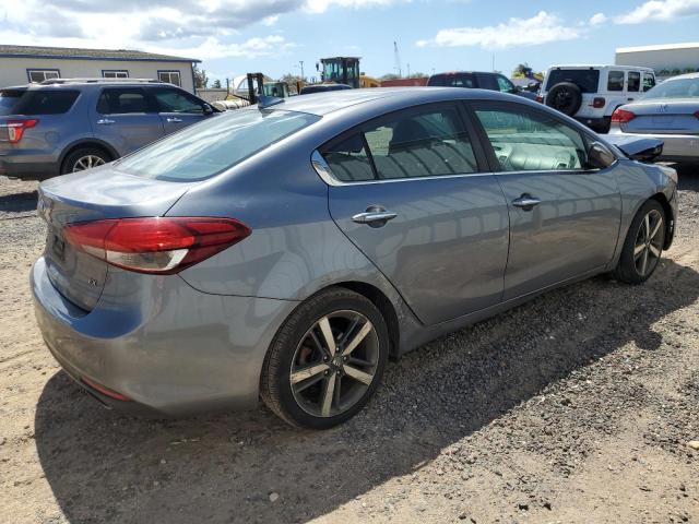 3KPFN4A81JE188625 - 2018 KIA FORTE EX ნაცრისფერი ფოტო 3