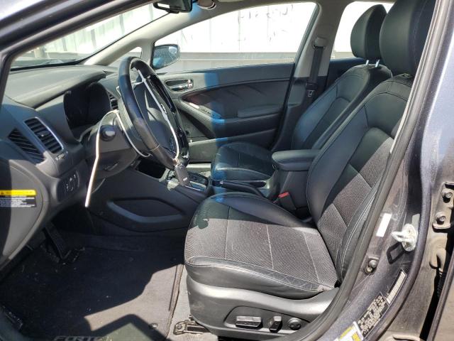 3KPFN4A81JE188625 - 2018 KIA FORTE EX ნაცრისფერი ფოტო 7