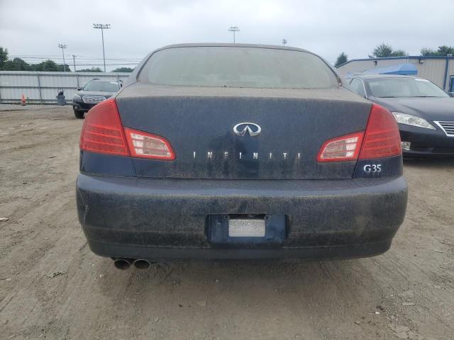 JNKCV51E54M615131 - 2004 INFINITI G35 BLUE photo 6