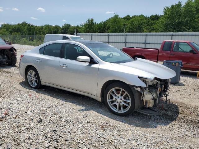 1N4AA5AP1AC847707 - 2010 NISSAN MAXIMA S SILVER photo 4