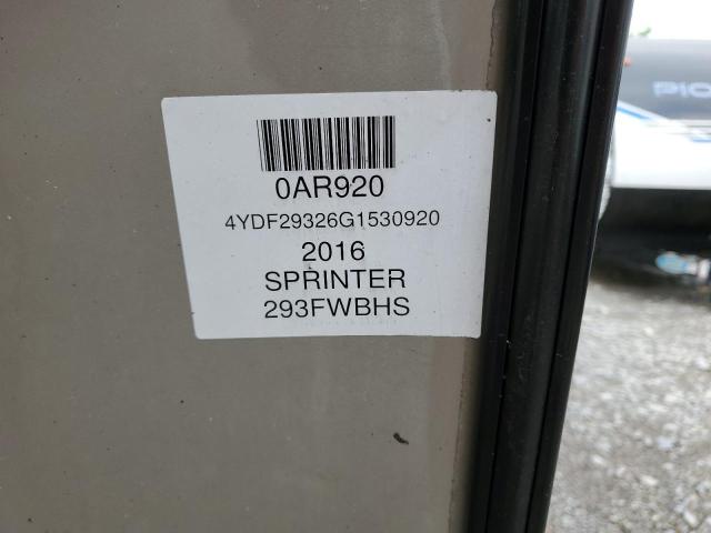 4YDF29326G1530920 - 2016 KEYSTONE SPRINTER TWO TONE photo 10