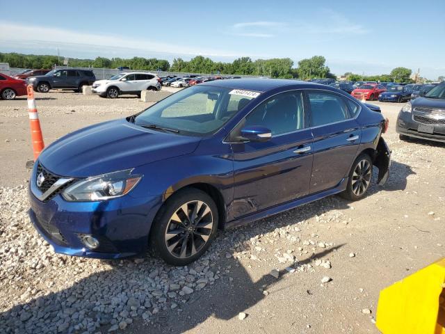 3N1AB7AP5KY349203 - 2019 NISSAN SENTRA S BLUE photo 1