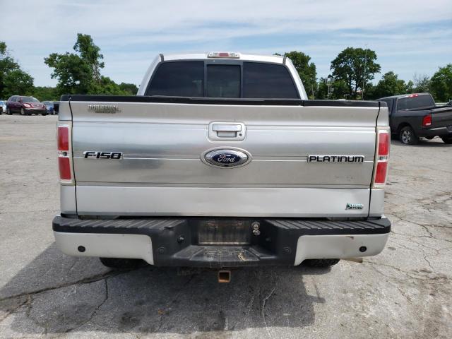 1FTFW1EV0AFD33185 - 2010 FORD F150 SUPERCREW GRAY photo 6