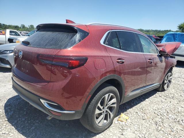 LRBFZNR45ND128980 - 2022 BUICK ENVISION ESSENCE BURGUNDY photo 3