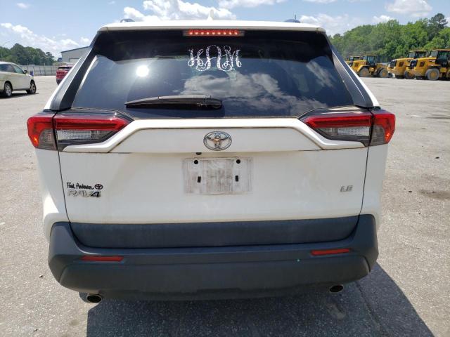 2T3K1RFV7KW057128 - 2019 TOYOTA RAV4 LE WHITE photo 6