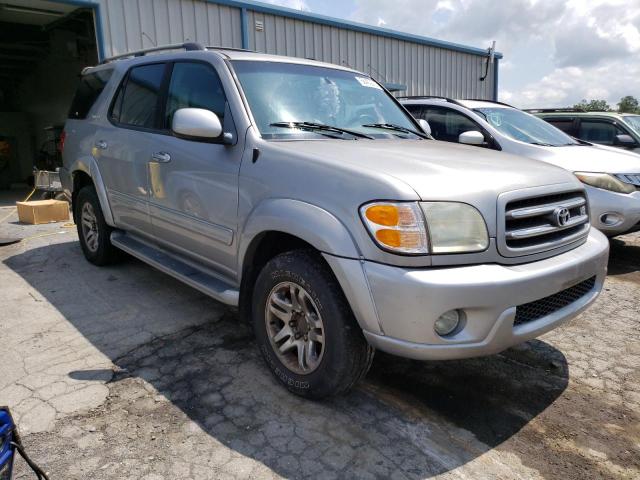 5TDBT48A44S215985 - 2004 TOYOTA SEQUOIA LIMITED SILVER photo 4