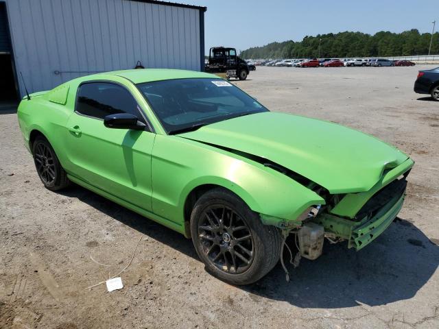 1ZVBP8AM2E5309609 - 2014 FORD MUSTANG GREEN photo 4