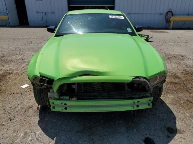 1ZVBP8AM2E5309609 - 2014 FORD MUSTANG GREEN photo 5