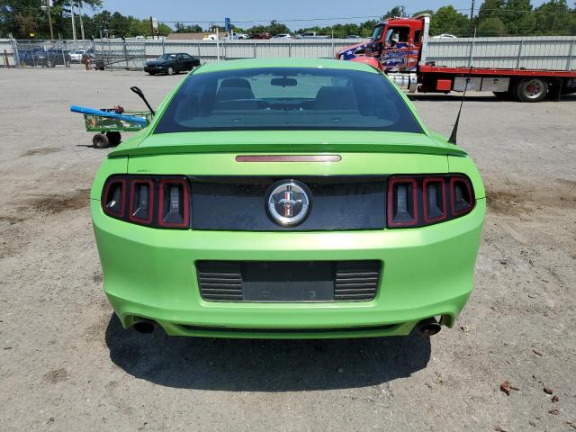 1ZVBP8AM2E5309609 - 2014 FORD MUSTANG GREEN photo 6