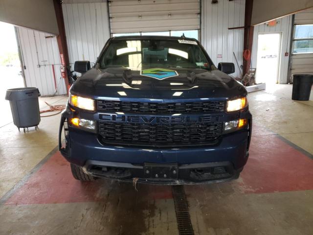 1GCPYBEK4MZ243468 - 2021 CHEVROLET SILVERADO K1500 CUSTOM BLUE photo 5