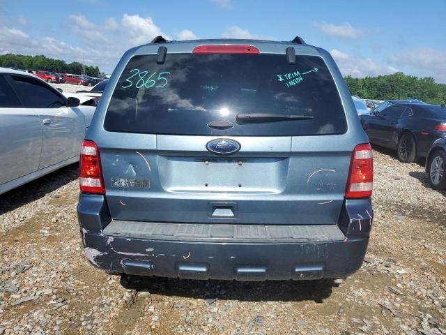 1FMCU0DG5BKC08984 - 2011 FORD ESCAPE XLT BLUE photo 6