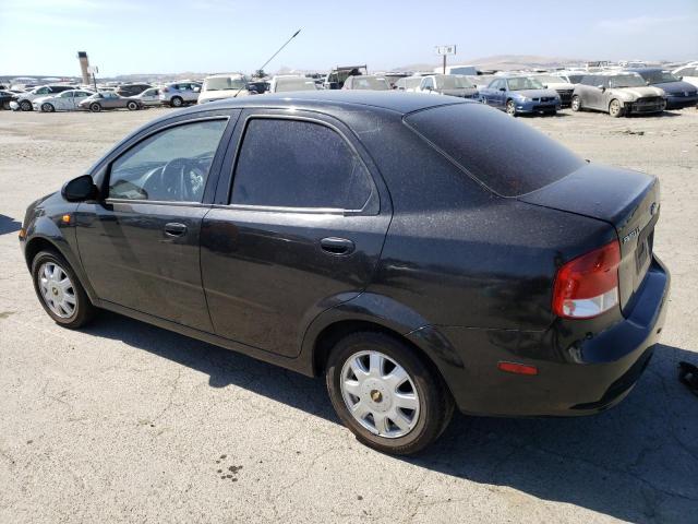 KL1TJ52644B198169 - 2004 CHEVROLET AVEO LS 黑色 照片 2