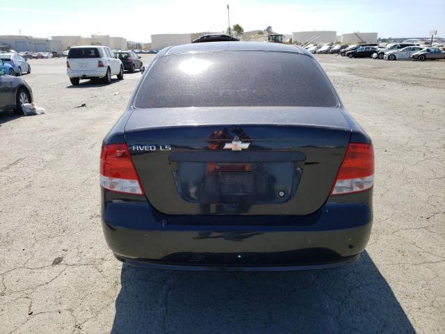 KL1TJ52644B198169 - 2004 CHEVROLET AVEO LS 黑色 照片 6