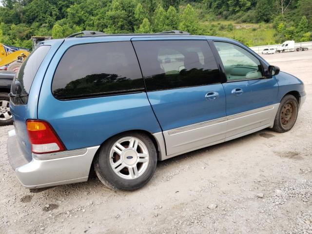 2FMZA564X3BB80193 - 2003 FORD WINDSTAR SEL BLUE photo 3