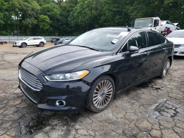 3FA6P0K94ER243759 - 2014 FORD FUSION TITANIUM BLACK photo 1