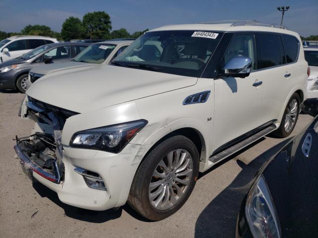 JN8AZ2NE1H9160328 - 2017 INFINITI QX80 BASE WHITE photo 1