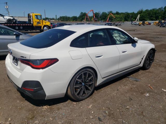 WBY83FB07RFS60933 - 2024 BMW I4 XDRIVE 40 WHITE photo 3