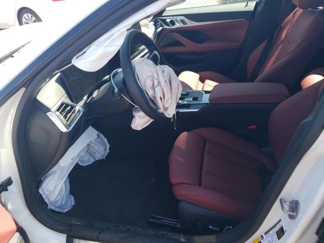 WBY83FB07RFS60933 - 2024 BMW I4 XDRIVE 40 WHITE photo 7