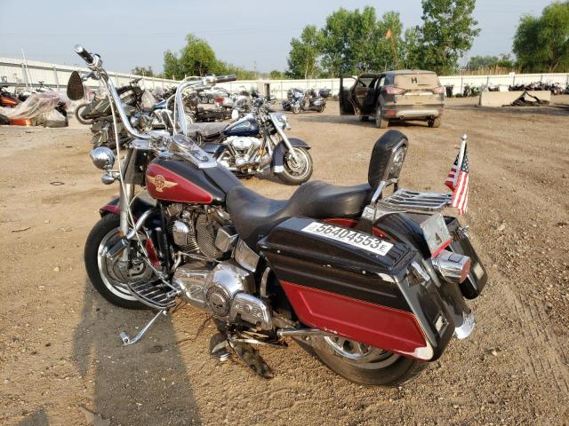 1HD1BXB135Y078230 - 2005 HARLEY-DAVIDSON FLSTFI RED photo 3