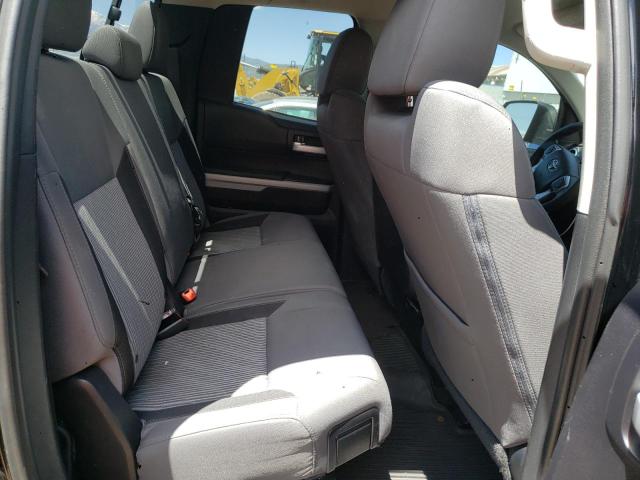 5TFRW5F12GX205243 - 2016 TOYOTA TUNDRA DOUBLE CAB SR/SR5 BLACK photo 10
