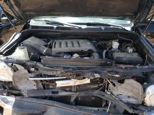 5TFRW5F12GX205243 - 2016 TOYOTA TUNDRA DOUBLE CAB SR/SR5 BLACK photo 11