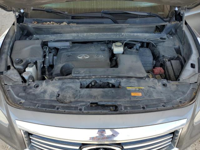 5N1AL0MN7FC537176 - 2015 INFINITI QX60 SILVER photo 12