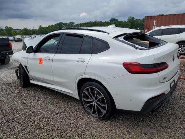 5UX2V5C03M9H51387 - 2021 BMW X4 XDRIVEM40I WHITE photo 2