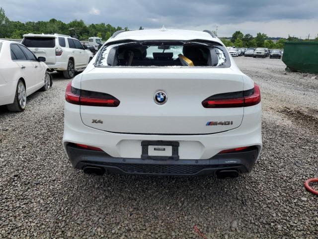 5UX2V5C03M9H51387 - 2021 BMW X4 XDRIVEM40I WHITE photo 6