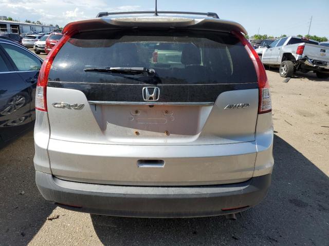 JHLRM4H71CC002267 - 2012 HONDA CR-V EXL SILVER photo 6