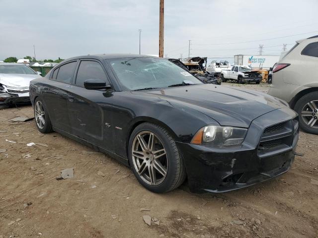 2C3CDXKT4EH280000 - 2014 DODGE CHARGER POLICE BLACK photo 4